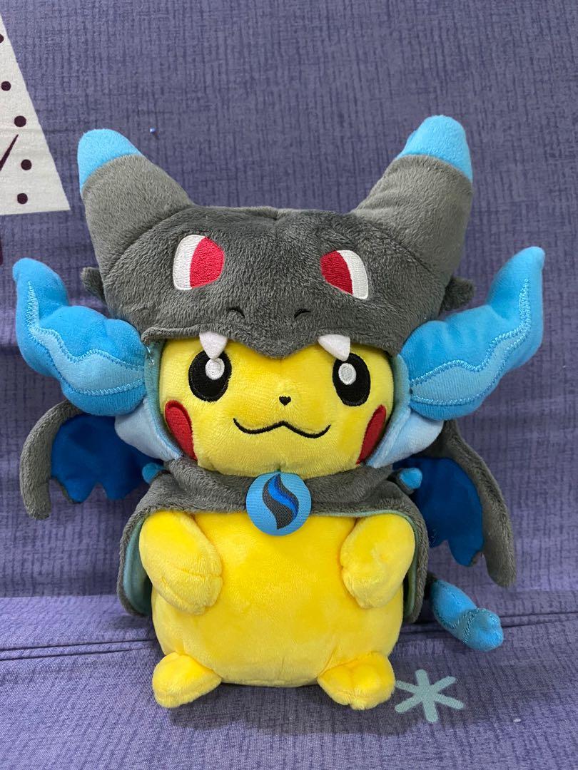 mega charizard pikachu plush