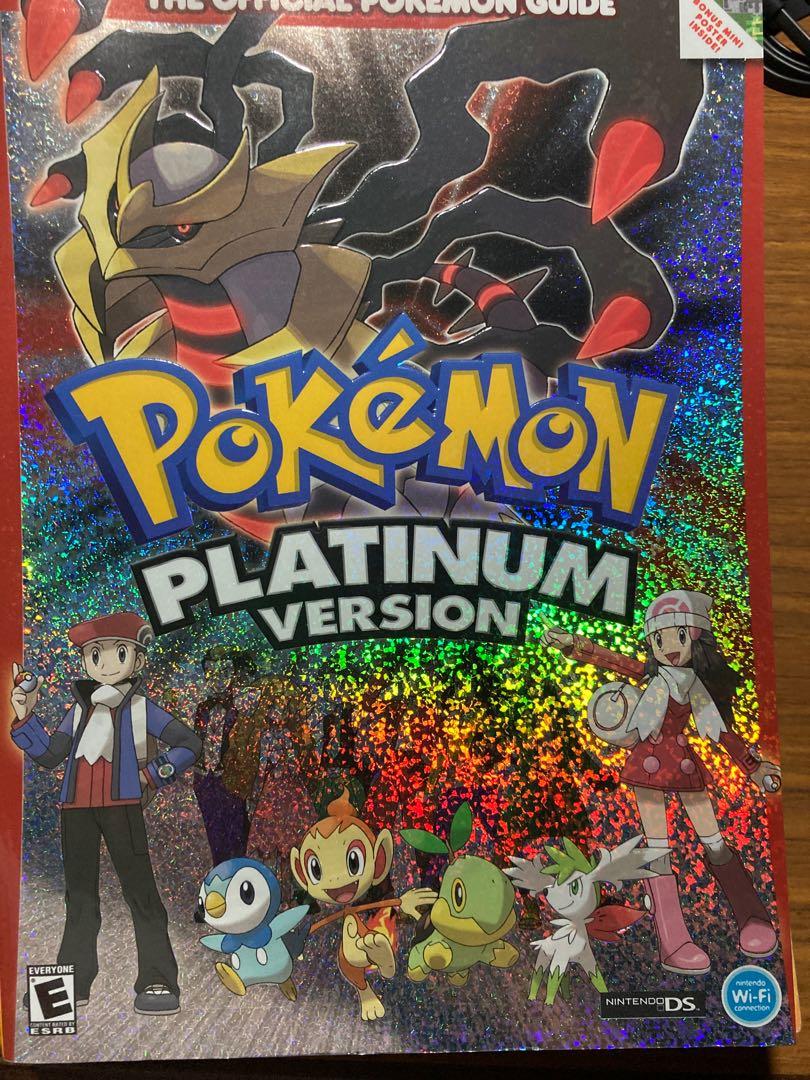 POKEMON PLATINUM DS VERSION OFFICIAL NINTENDO STRATEGY GUIDE BOOK