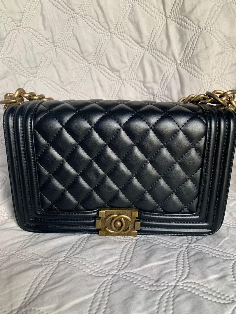 chanel boy bolsa preloved