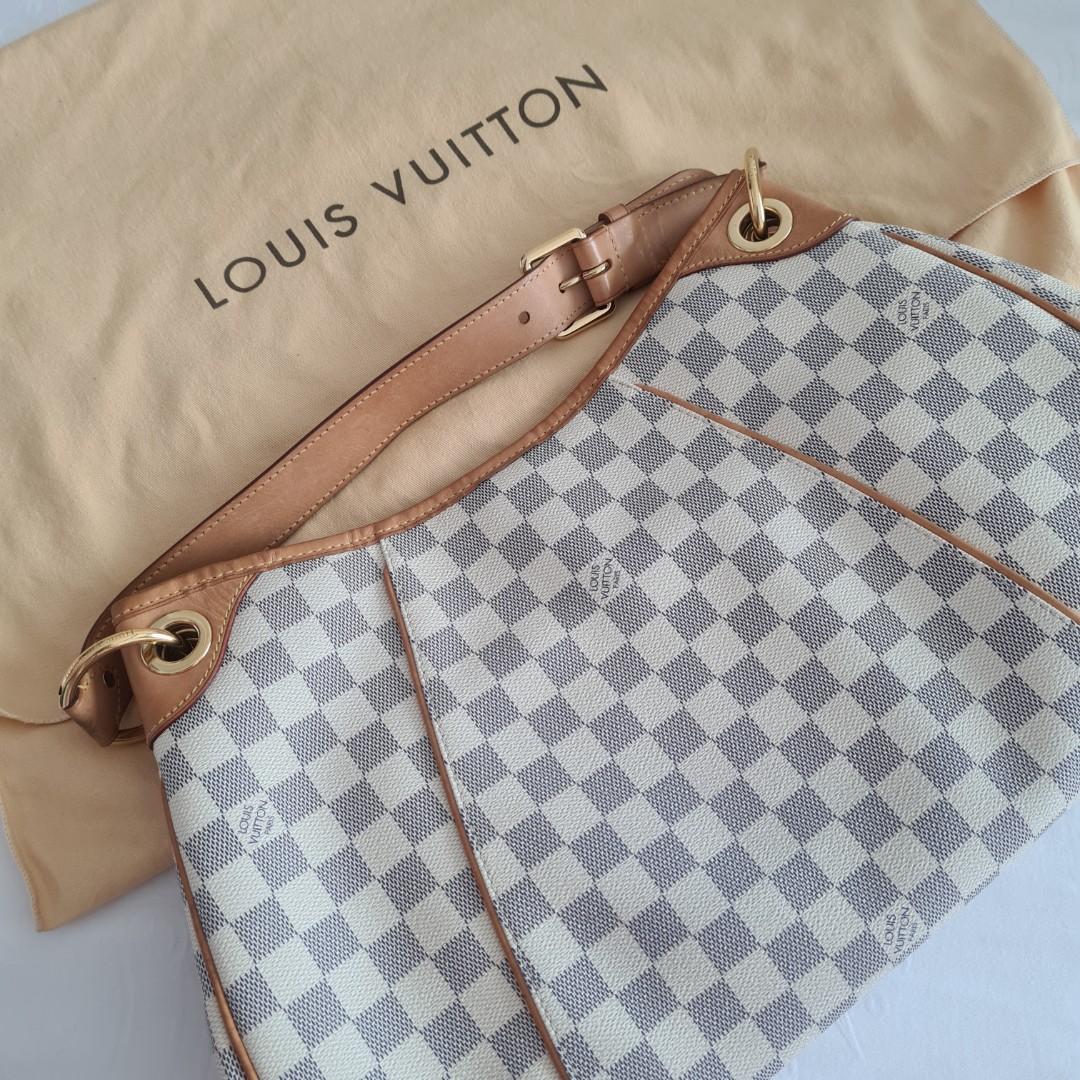 Louis Vuitton Damier Azur Galliera PM N55215 White Cloth ref.912516 - Joli  Closet