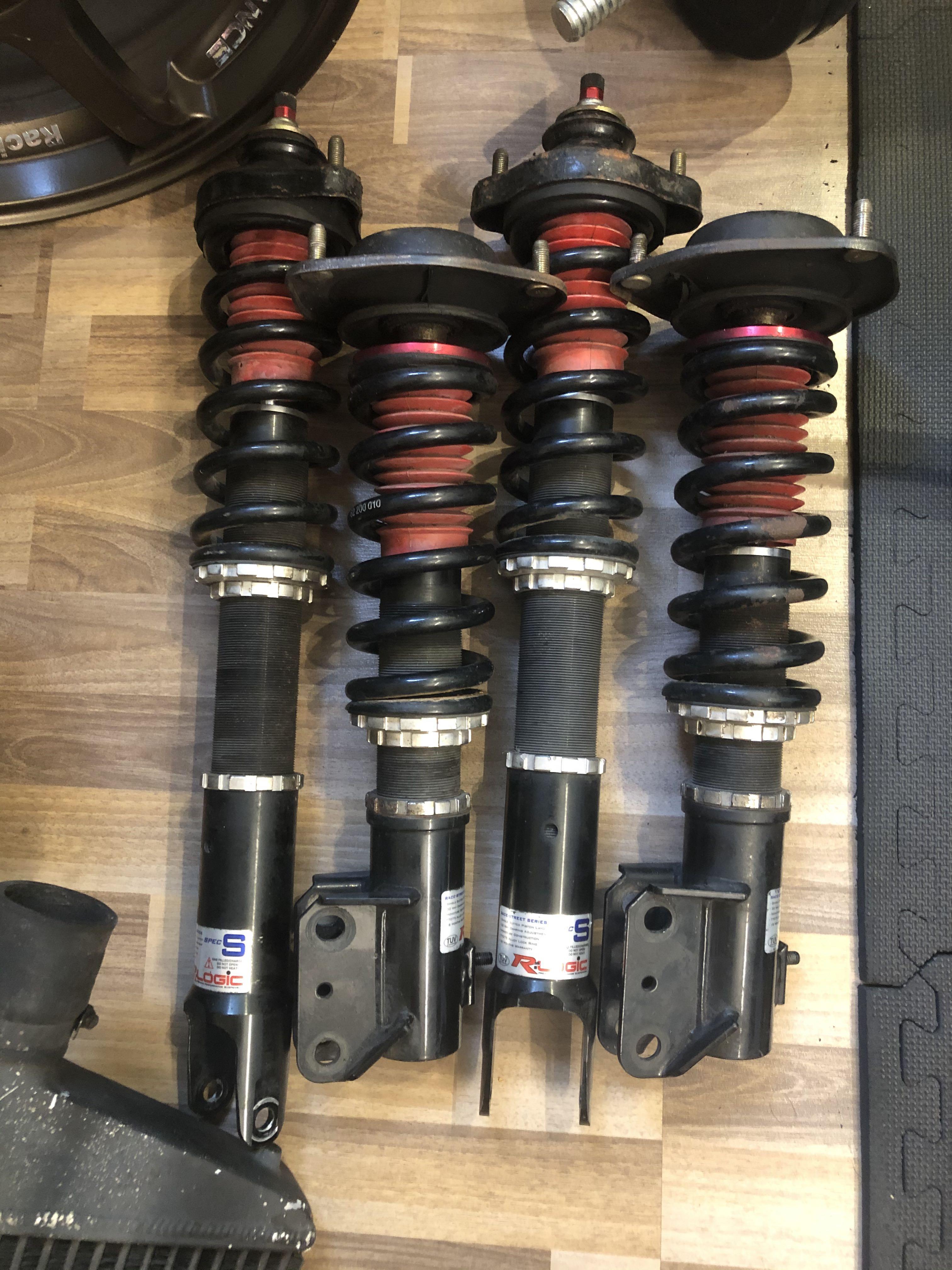 R Logic Coilover For Evo 7 9 Car Accessories Accessories On Carousell