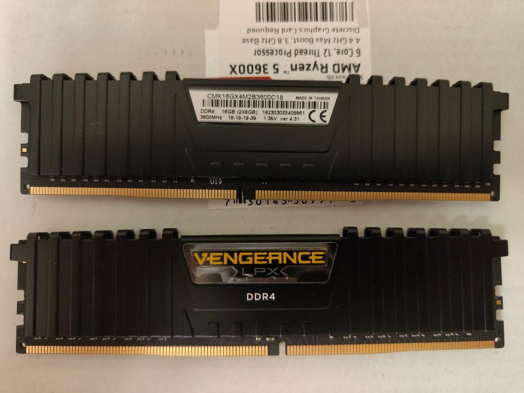 Ram for discount ryzen 5 3600x