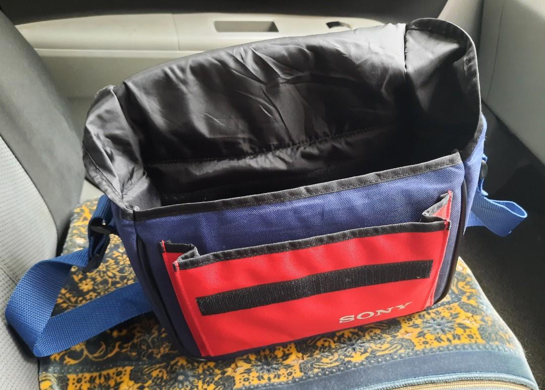Sony Handycam bag vintage, Men's Fashion, Bags, Sling Bags on Carousell