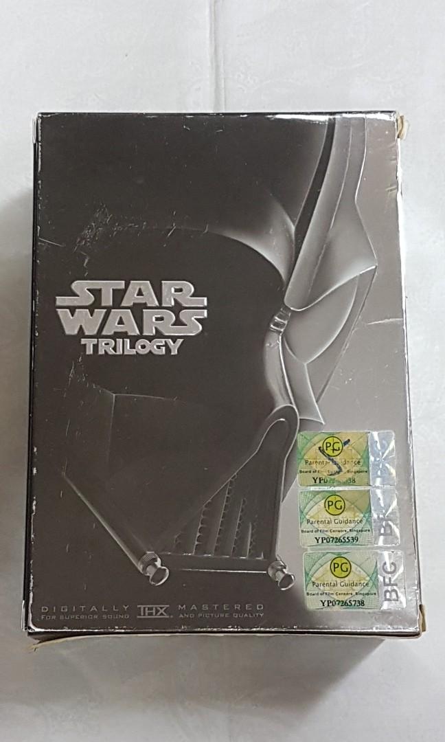 Star Wars Trilogy Dvd Box Set Music Media Cds Dvds Other Media On Carousell