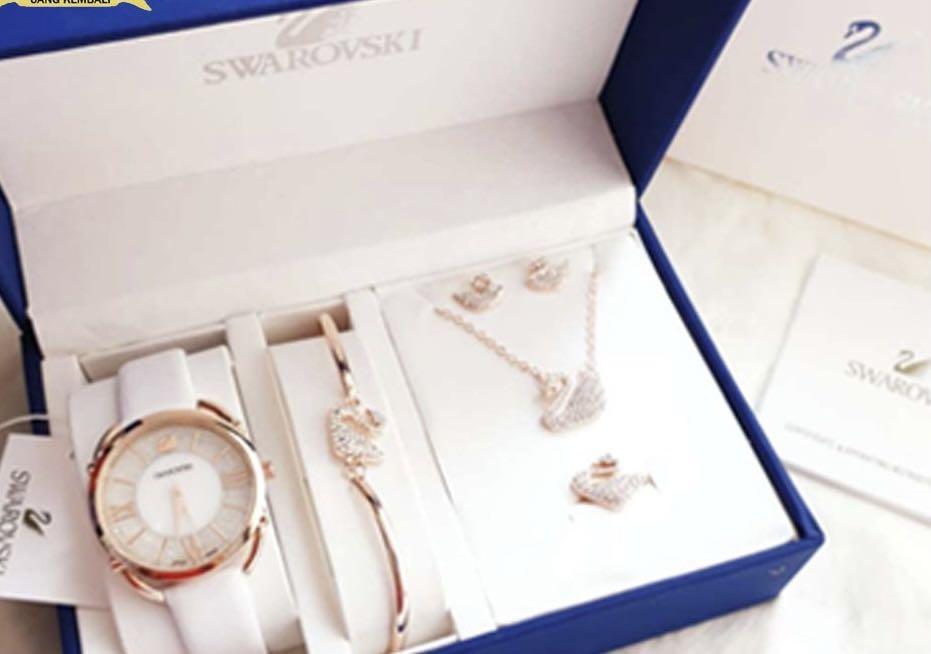Swarovski pendant shop set harga