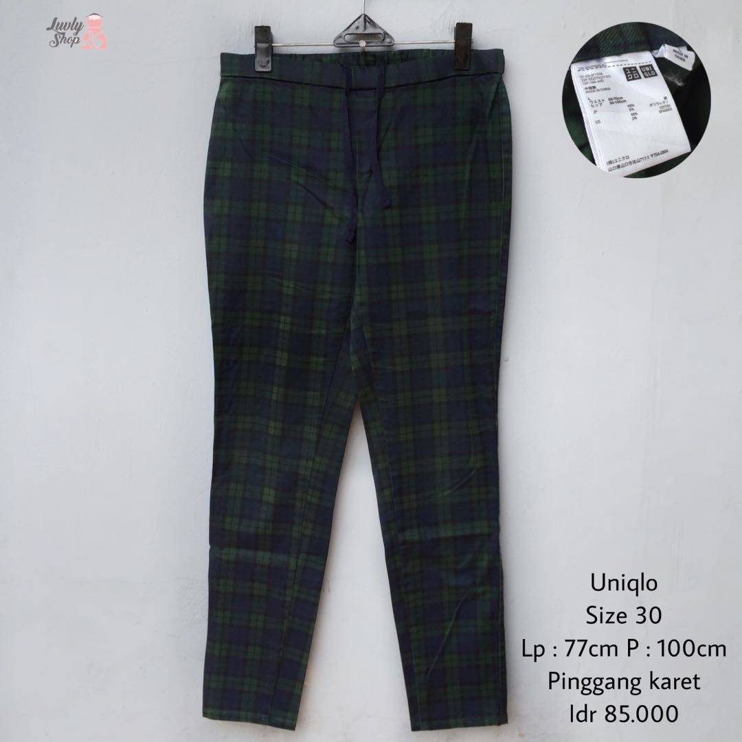 Tartan pants new arrivals uniqlo