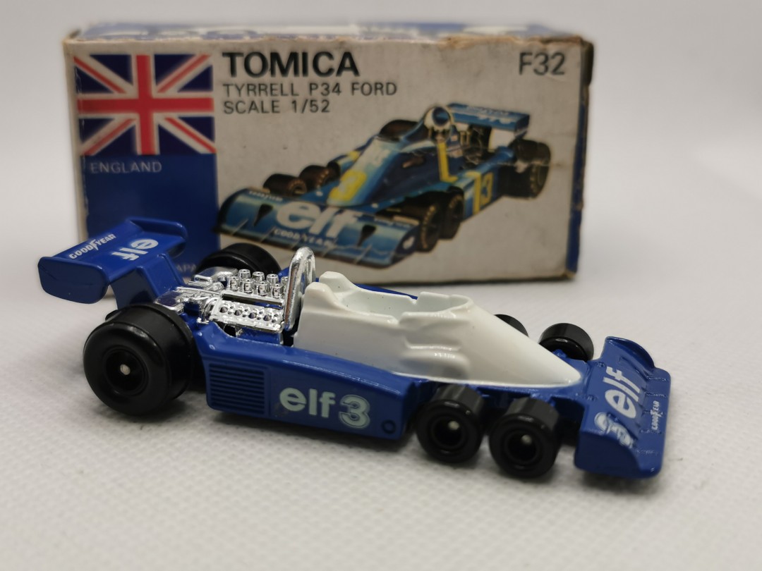 Tomica F32 Tyrrell P34 Ford, 興趣及遊戲, 玩具& 遊戲類- Carousell