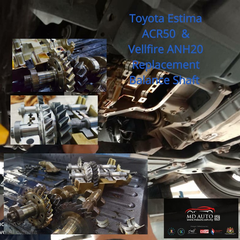 Toyota Estima ACR50 & Toyota Vellfire ANH20 Replacement Balance Shaft