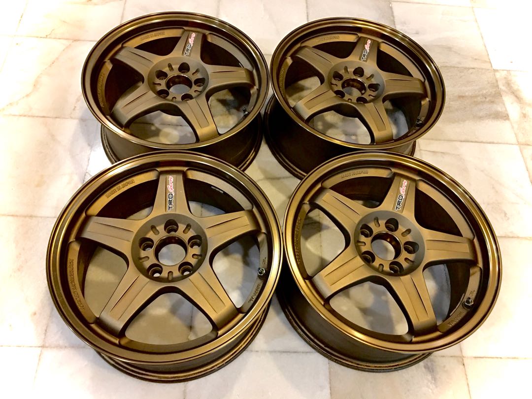 TRD T3 Rims, Auto Accessories on Carousell