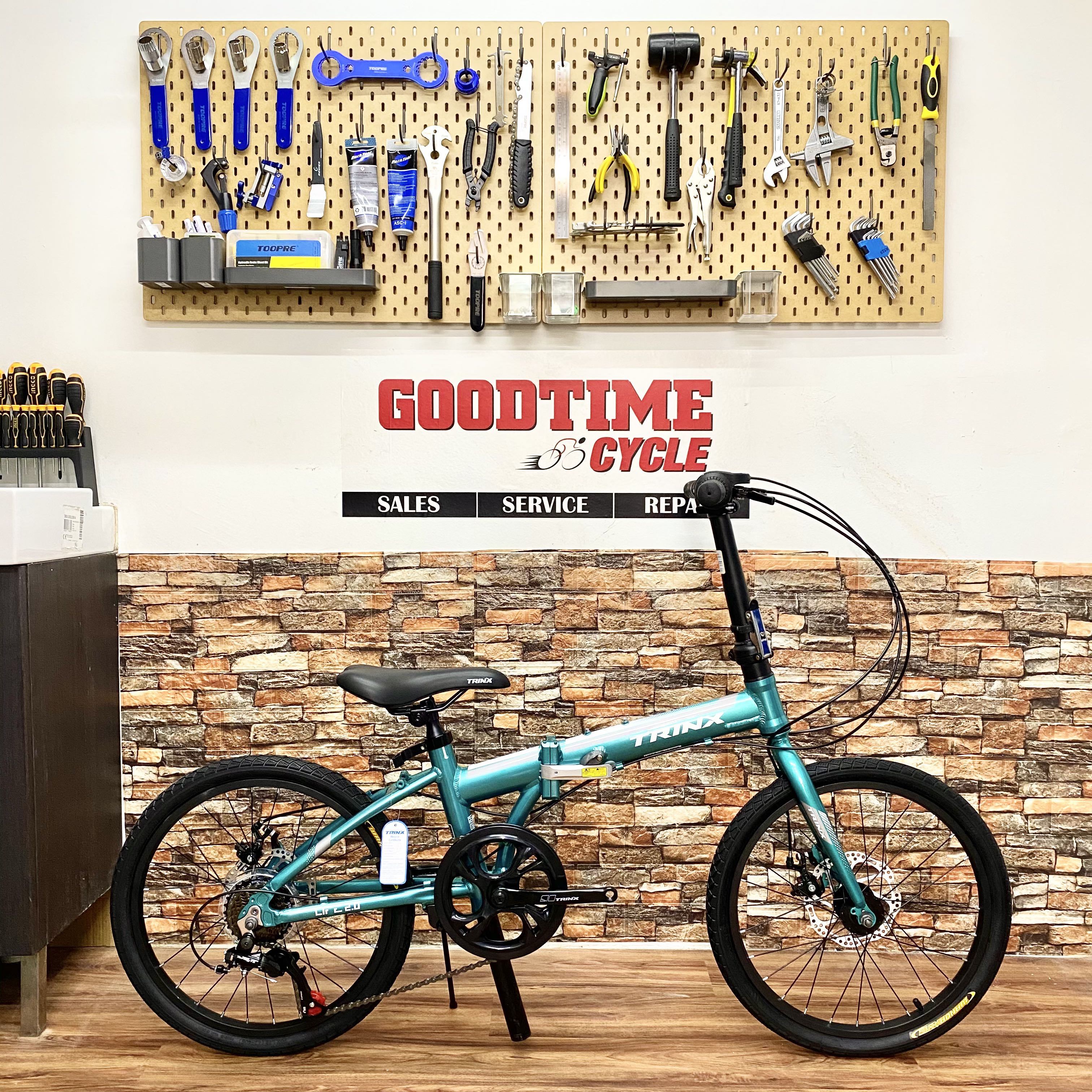 Trinx folding deals bike for sale