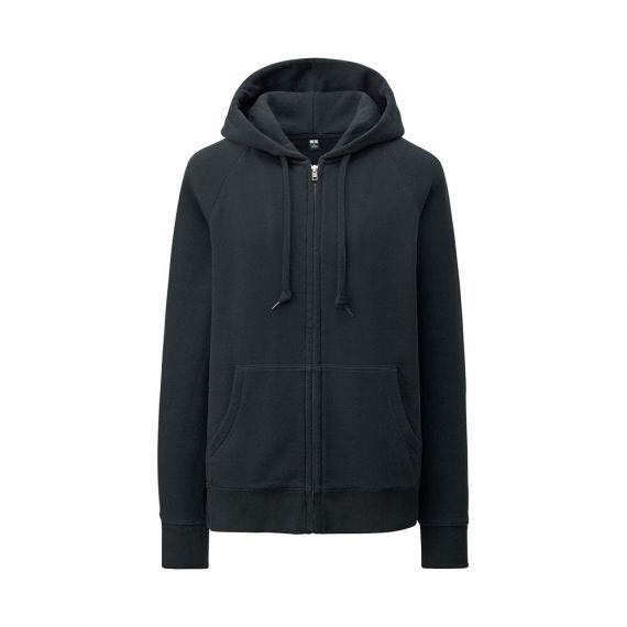 Uniqlo Black zip up Jacket hoodie