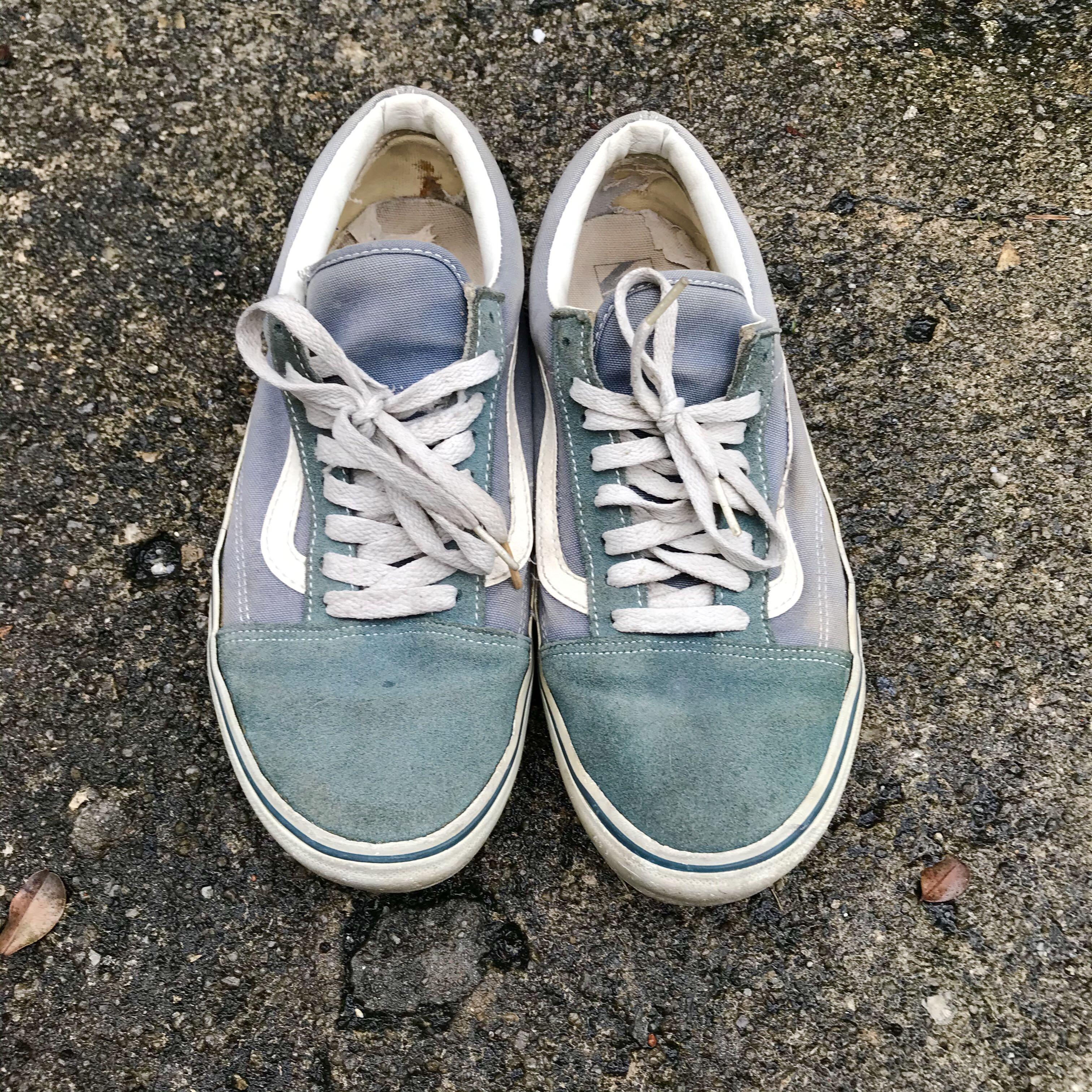 Vans faded denim outlet