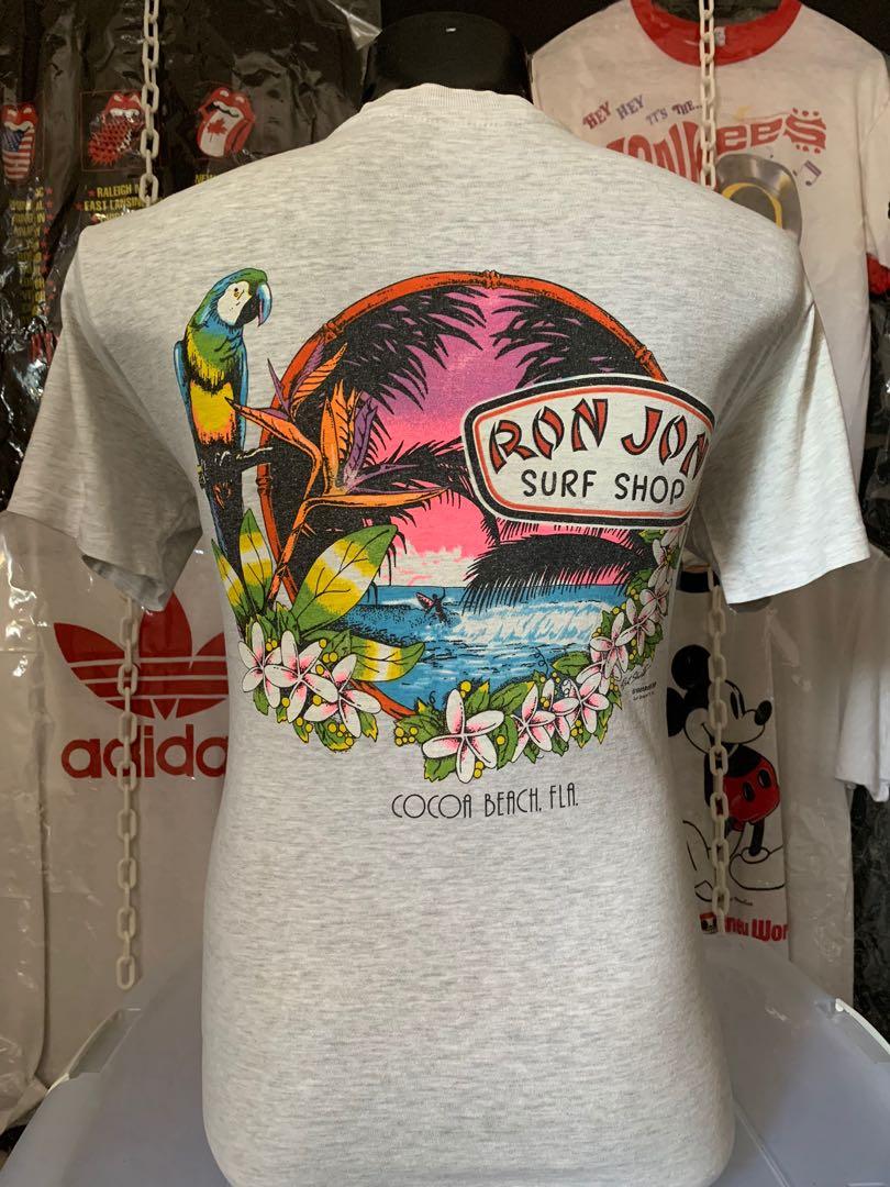 Vintage Hawaii Ron Jon Surfing 1986 Men s Fashion Tops Sets