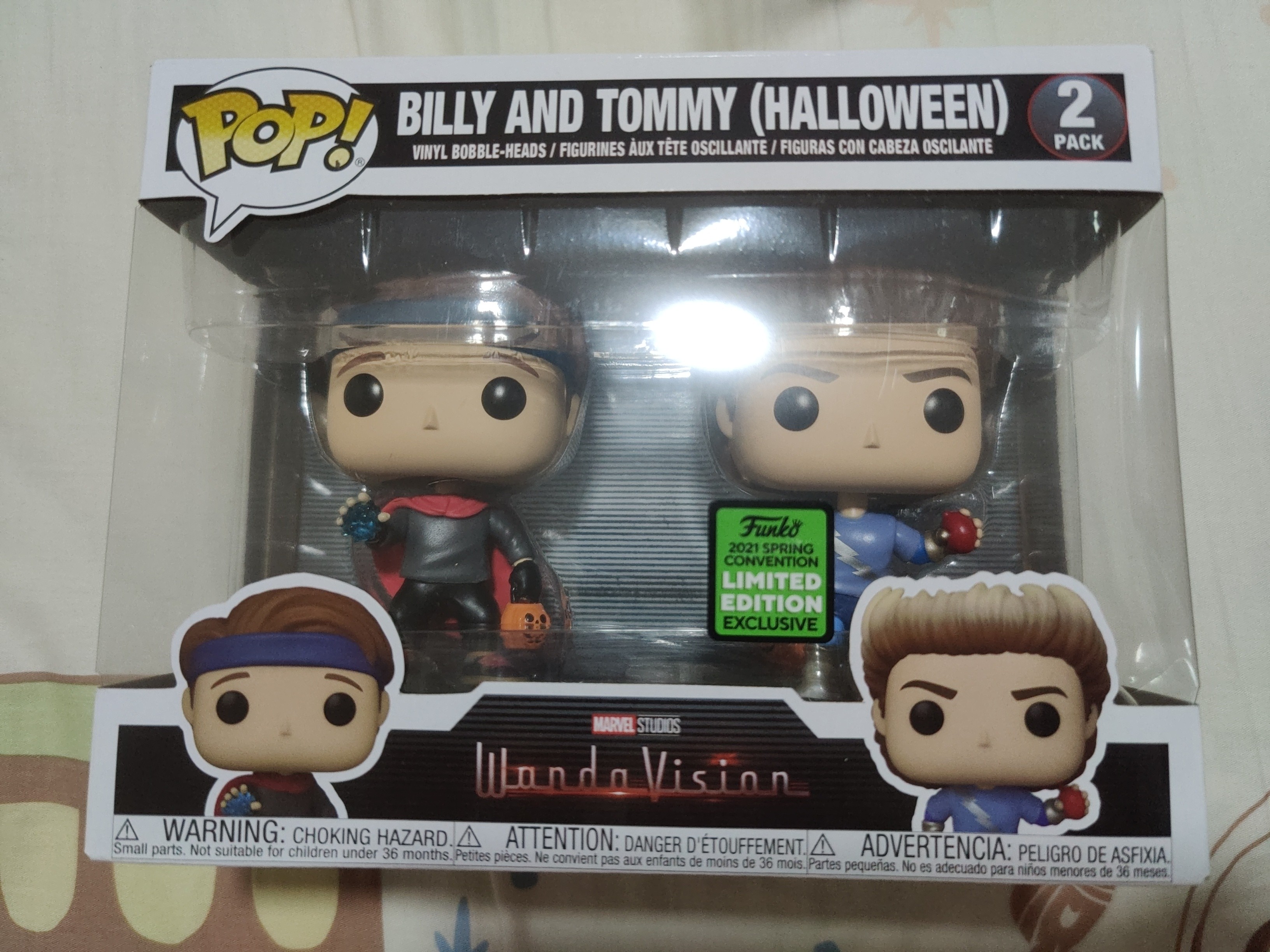 Wandavision Billy and Tommy Funko 