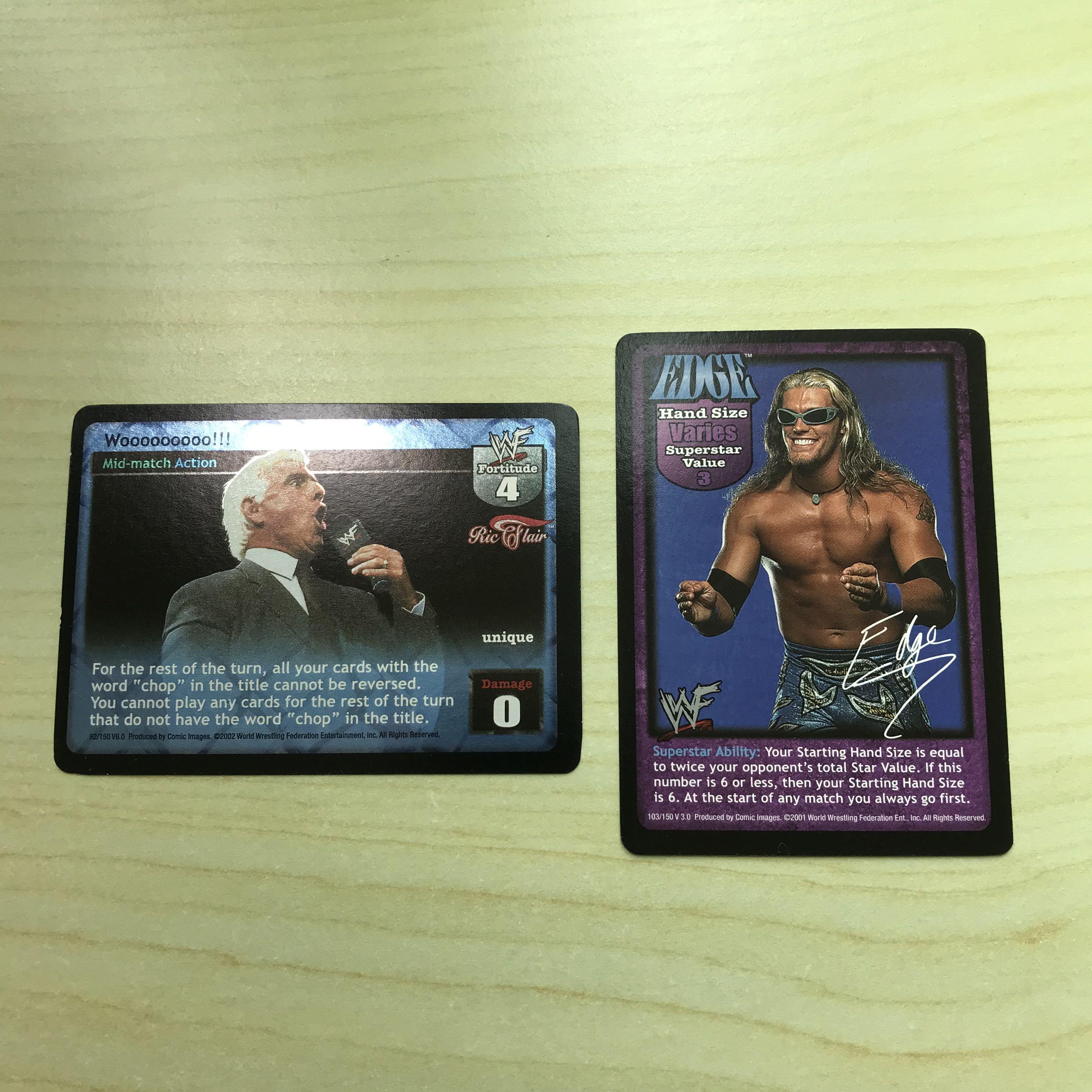WWE WWF Raw Deal Trading Card Game, TCG cards, Hobbies & Toys, Toys