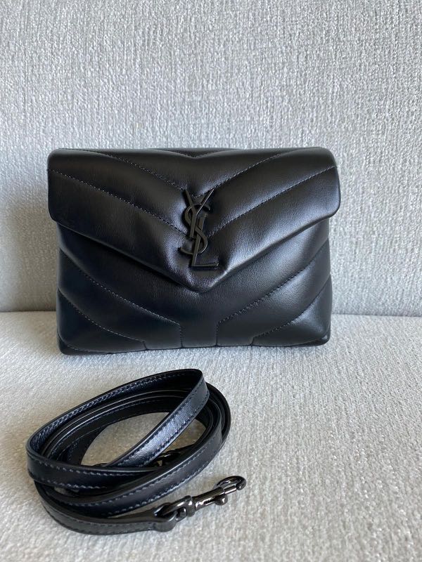 YSL TOY LOULOU BLACK HARDWARE, Luxury, Bags & Wallets on Carousell