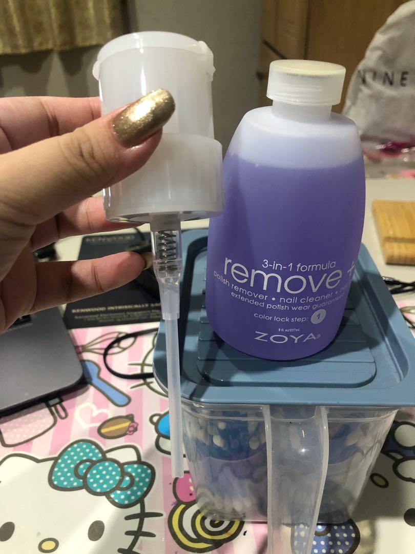 Zoya Remove Plus - Nail Polish Remover, Beauty & Personal Care, Hands &  Nails on Carousell