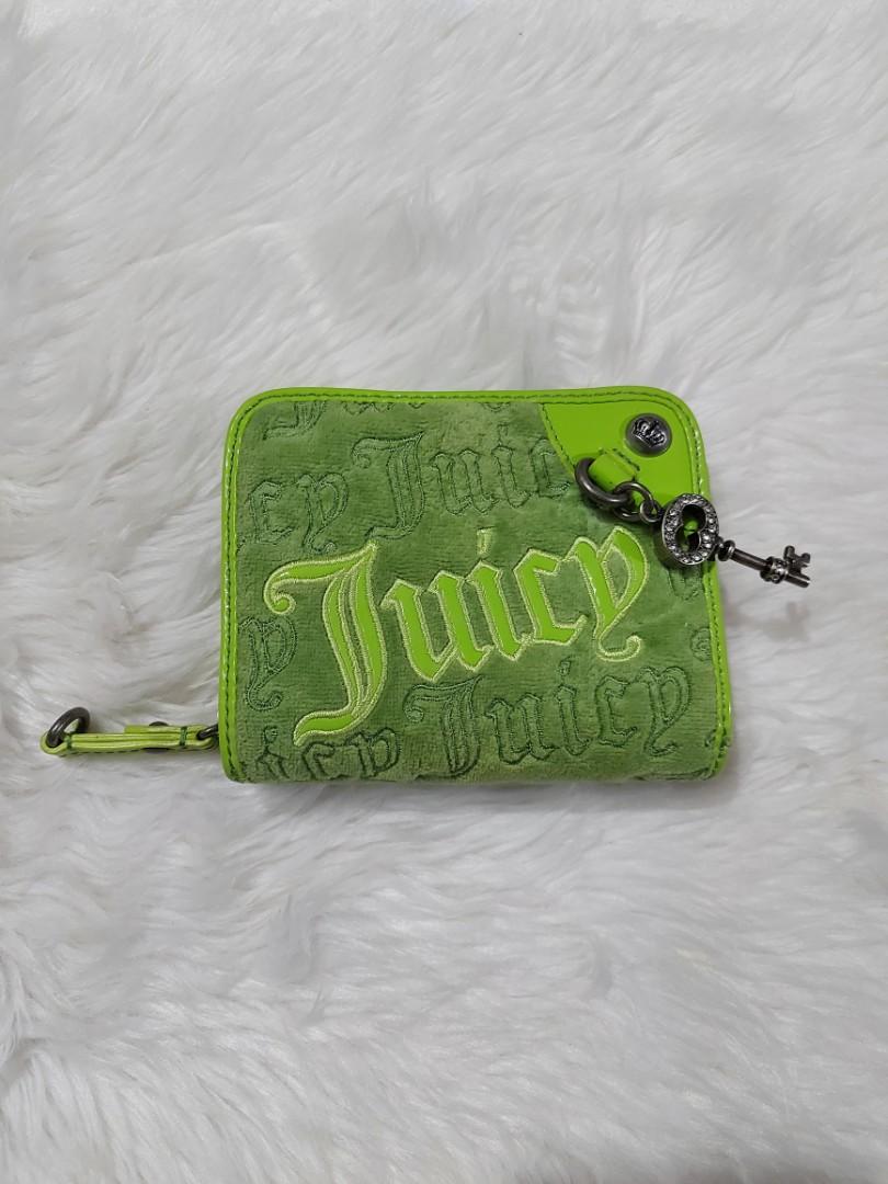 juicy couture green wallet