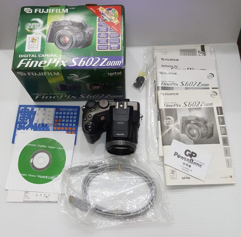 全新日本製功能正常無配件FUJIFLM 富士Finepix S602 zoom 單眼數位相機
