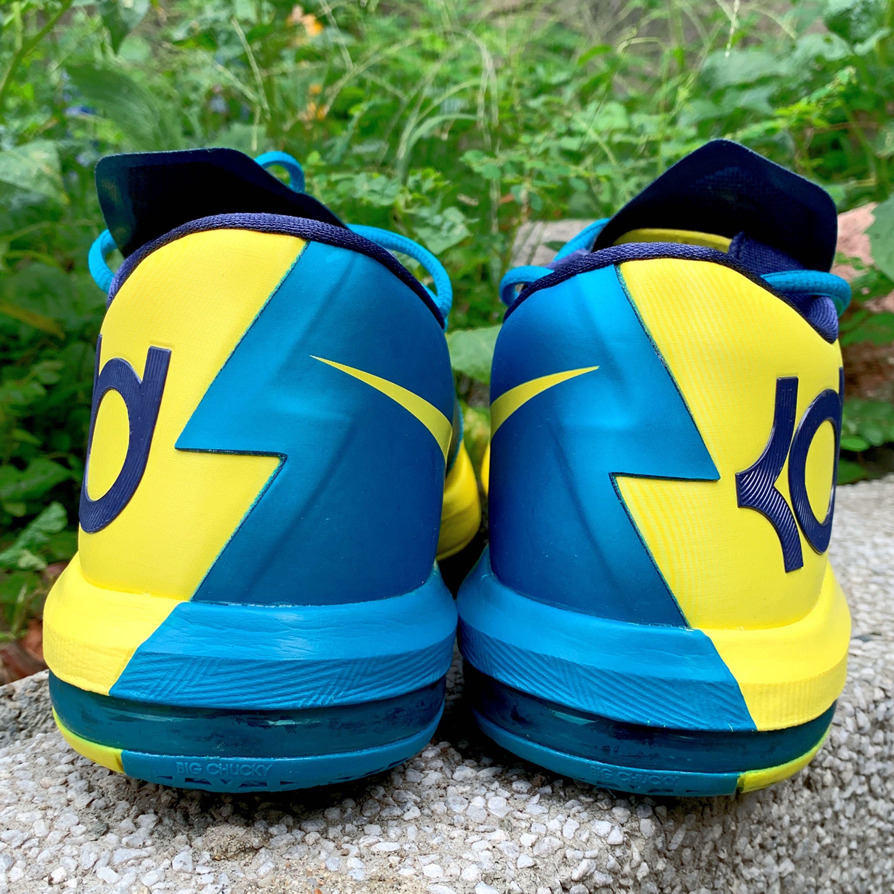 Nike kd 6 yellow cheap