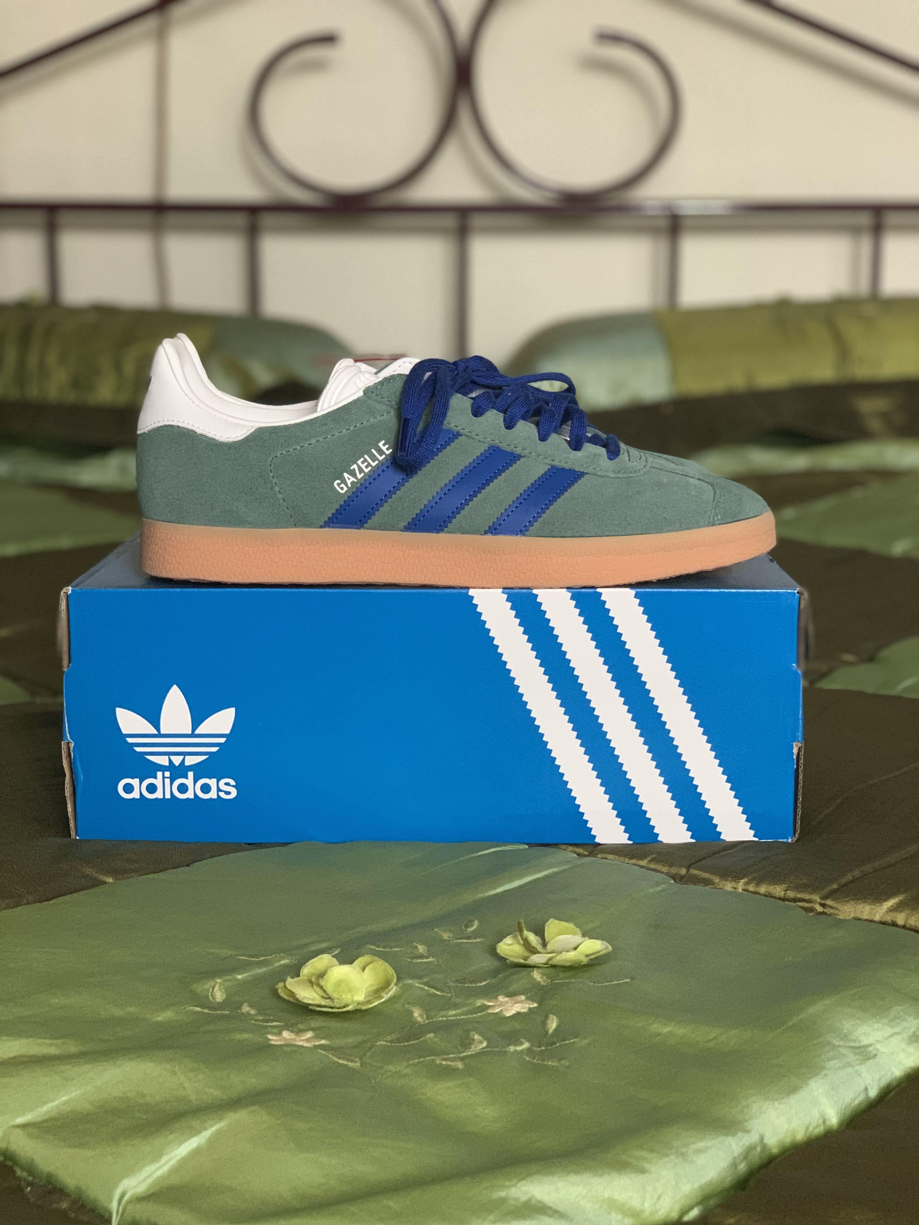 Adidas gazelle on sale kulit babi