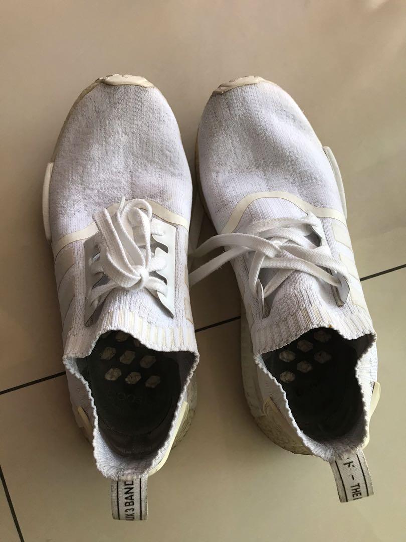 Nmd r1 primeknit sales japan triple white