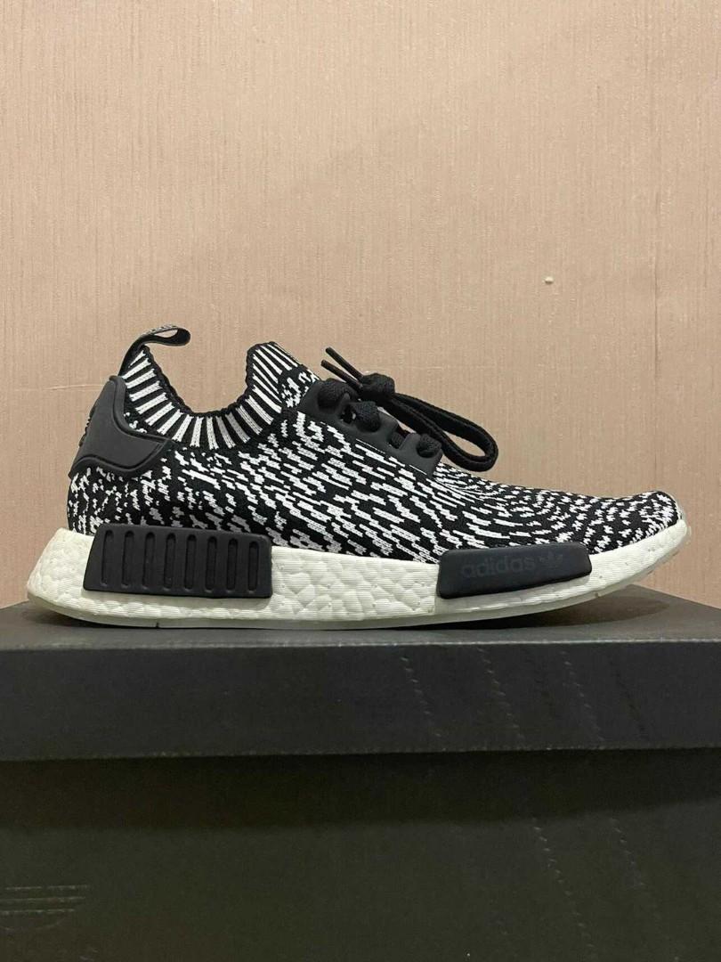 Adidas Nmd R1 Primeknit Zebra