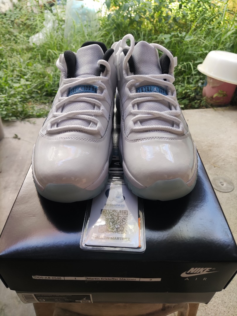 Air Jordan 11 Low Legend Blue Men S Fashion Footwear Sneakers On Carousell
