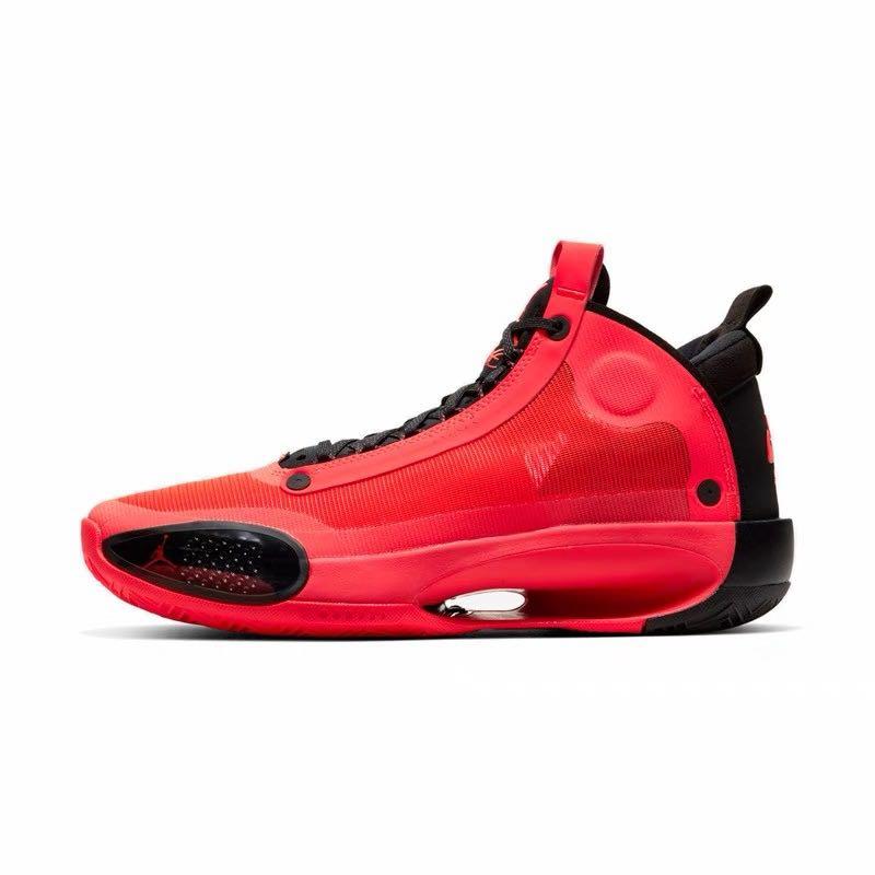 Air Jordan 34 Infrared 23 BQ3381-600, Men's Fashion, Footwear, Sneakers on  Carousell
