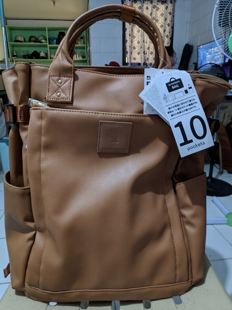 Anello 10 clearance pocket shoulder bag