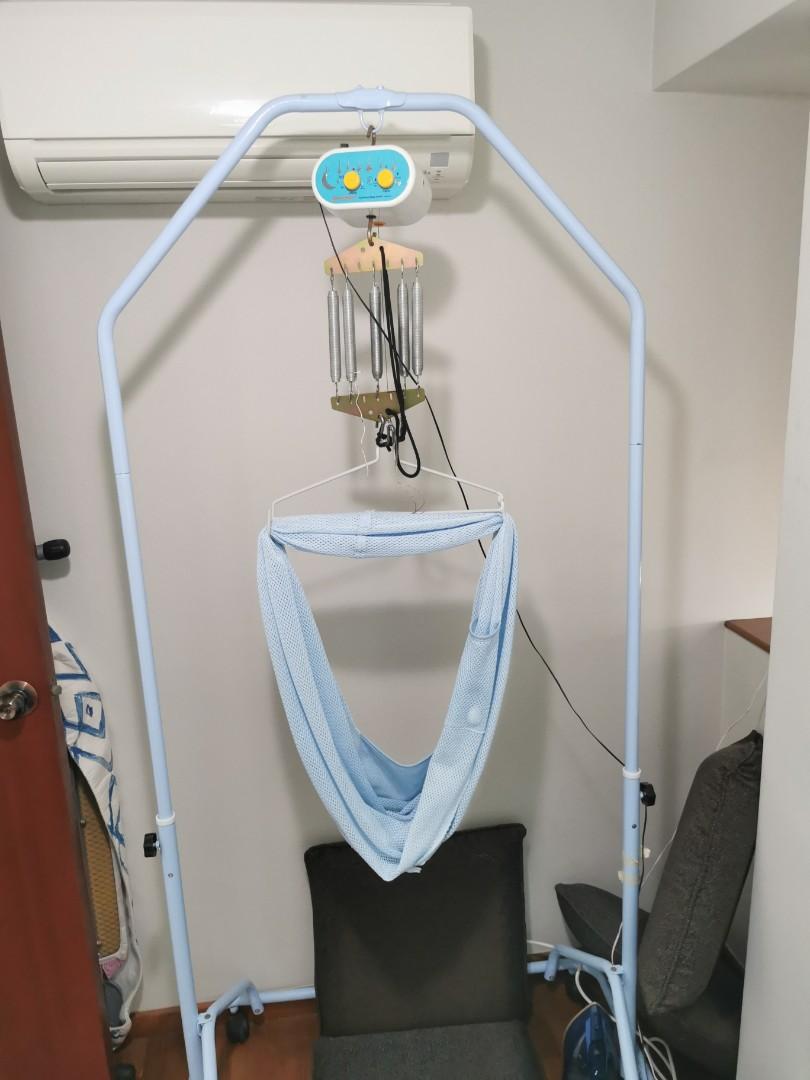 Electric Baby cradle set aka Yao Lan, Babies & Kids, Baby Nursery & Kids Furniture, Cots & Cribs