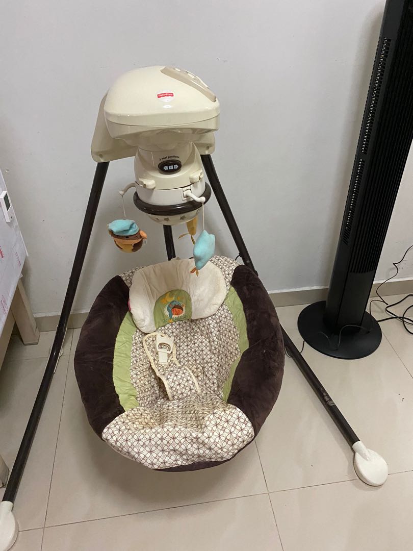 Fisher Price Baby Swing, Babies & Kids, Infant Playtime on Carousell