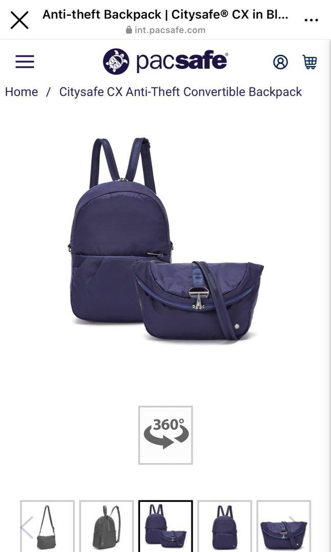 pacsafe packable backpack