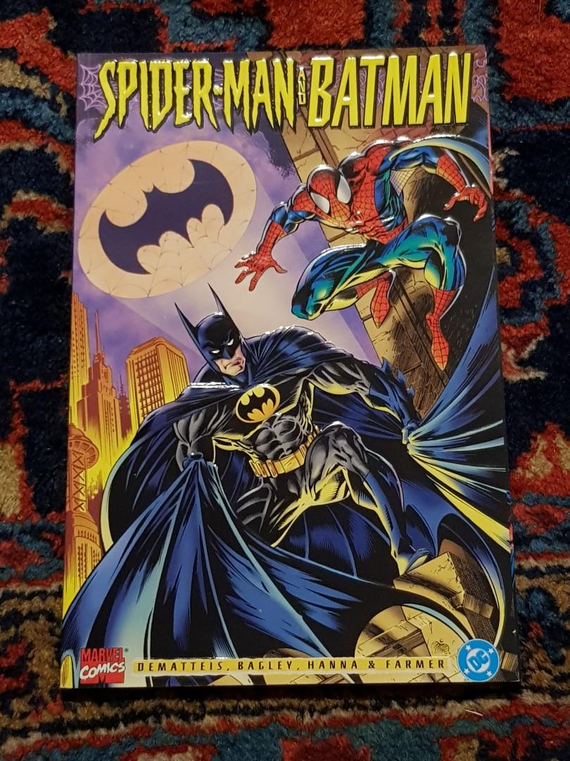 Batman Crossovers Spider Man Punisher Spawn Judge Dredd Marvel Comics Dc Comics Books Stationery Comics Manga On Carousell