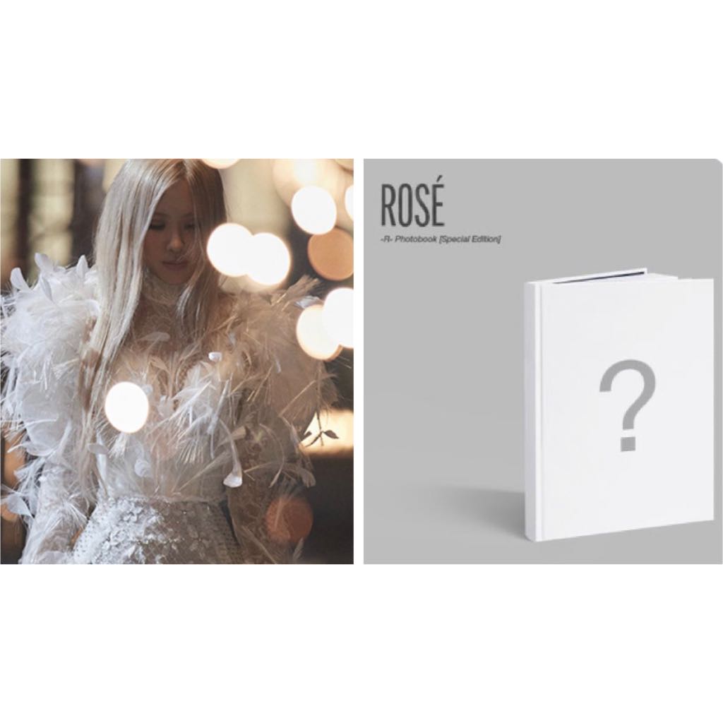 BLACKPINK ROSÉ -R- PHOTOBOOK [SPECIAL EDITION], Entertainment, K-Wave ...