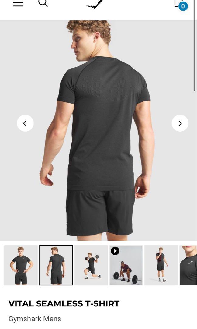 bn gymshark vital seamless t-shirt, Men's Fashion, Activewear on