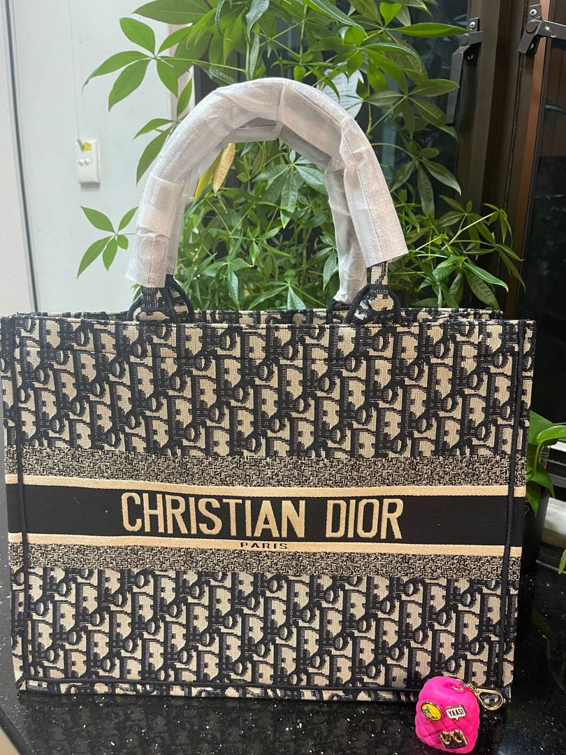 Brand New Christian Dior Book Tote Bag Luxury Bags Wallets on