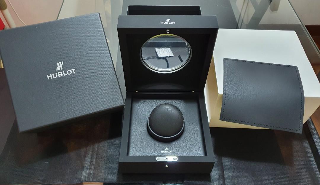 Brand New Hublot box with stickers Luxury Watches on Carousell
