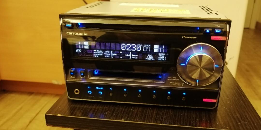 Carrozzeria Pionner Fh P530md日版cd Md Mdlp Wma Mp3 c Wav車機 汽車配件 電子配件 Carousell