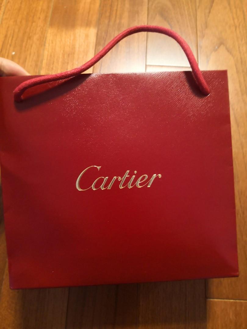 Cartier 紙袋, 名牌, 服裝- Carousell