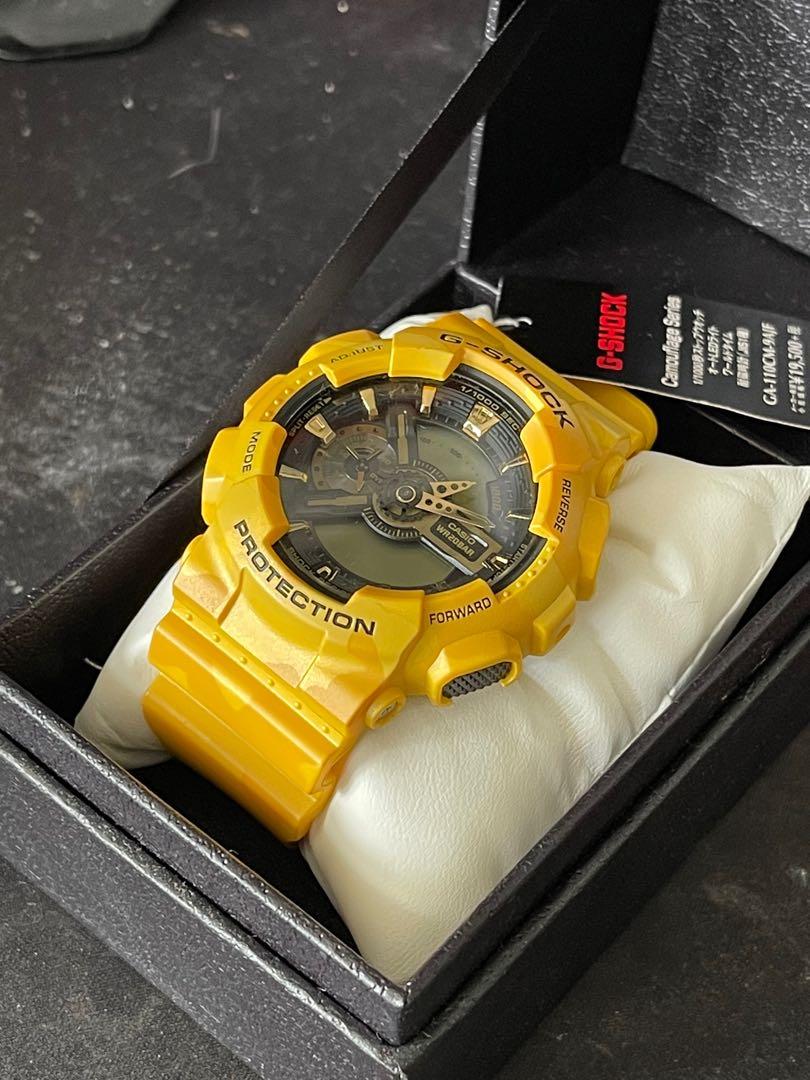 Yellow Ga 110 Cm Casio G-Shock GA-110GB-1A Buy Wrist Watch