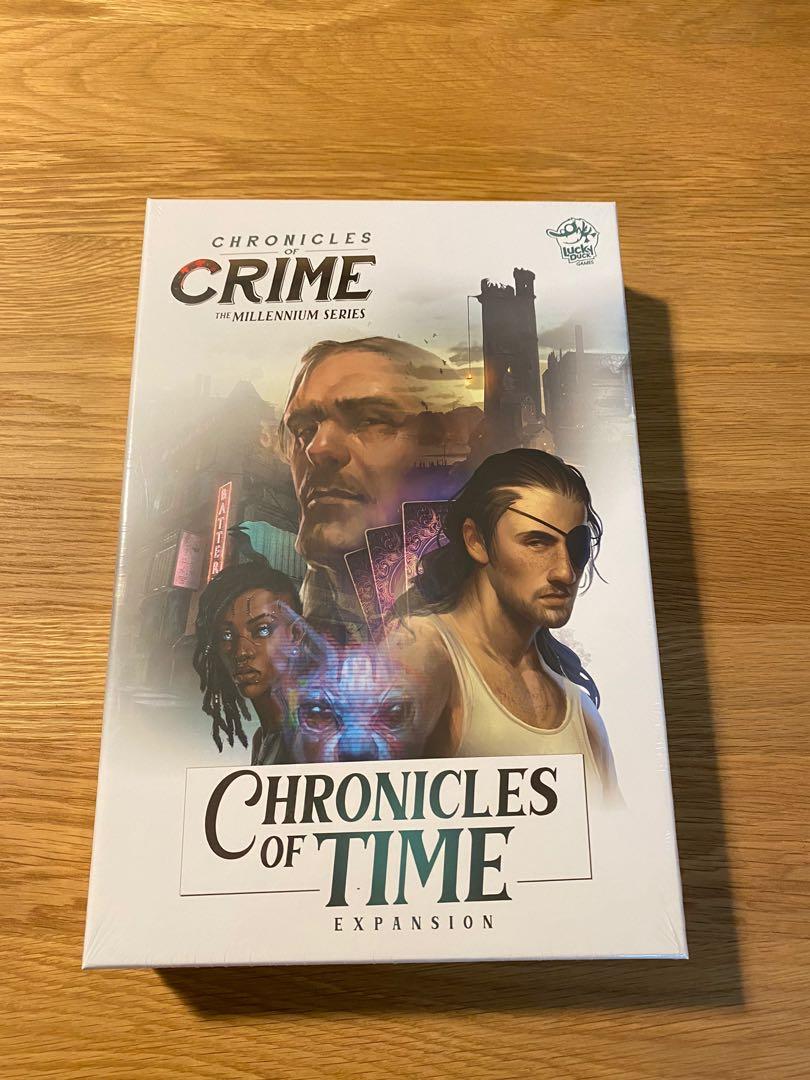Chronicles Of Crime Chronicles Of Time Expansion Board Game Toys Games Board Games Cards On Carousell