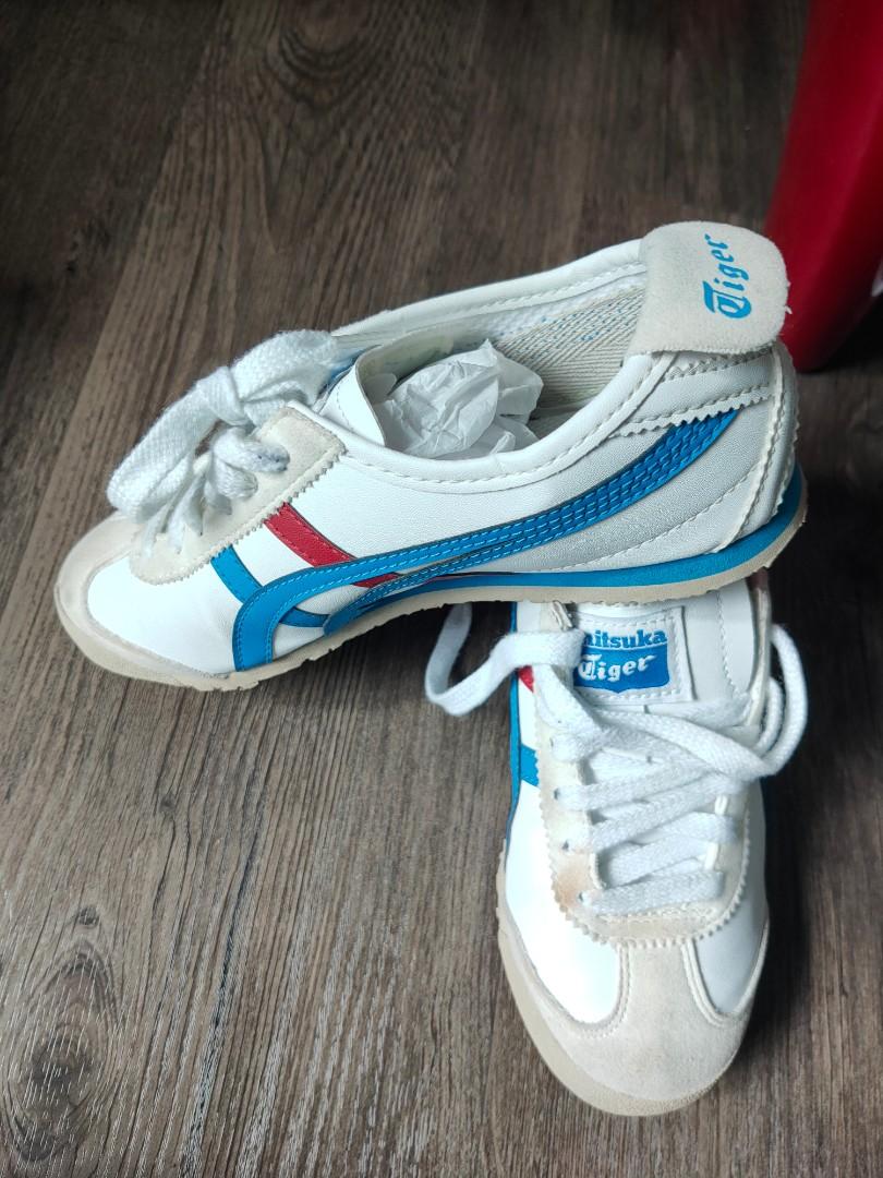 Classic Onitsuka Tiger shoes (Category: Babies & Kids Fashion) located in Singapore. Submitted by sumijelly (Listing ID 1086557852, Image 2). Description: a little bit dirty but still look new, as shown in the soles. hardly worn. not for fussy..