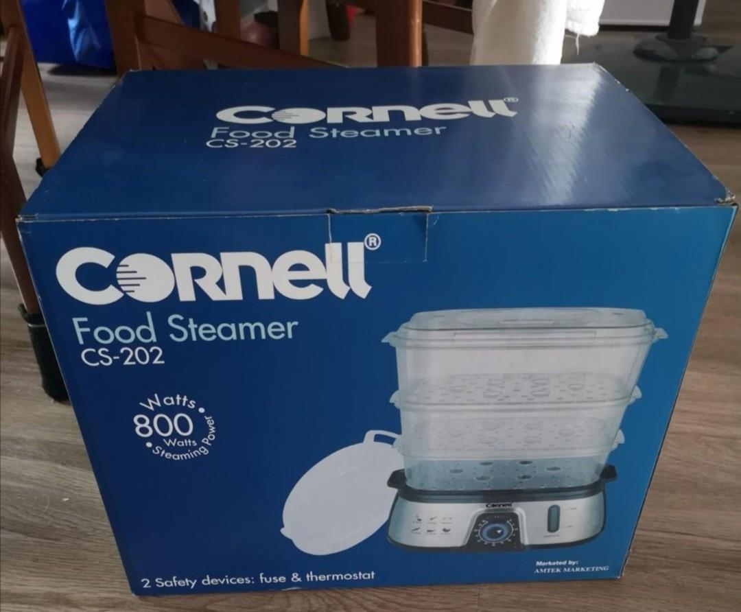 Cornell Food Steamer with 3tier Compartments CS202, TV & Home
