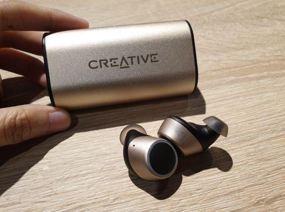 Creative Outlier Air gold Audio Earphones on Carousell