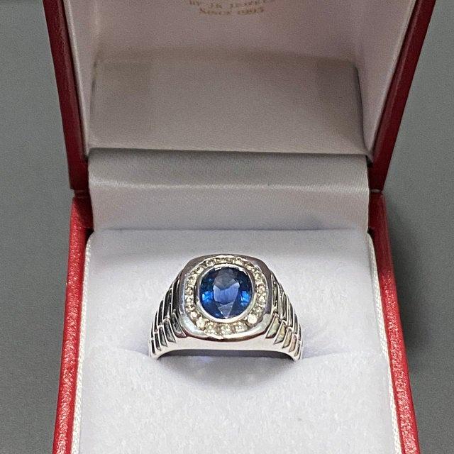 Custom sapphire ring outlet