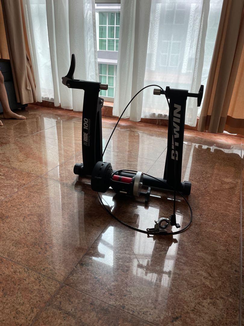 Decathlon Inride turbo trainer Sports Equipment Bicycles Parts Parts Accessories on Carousell