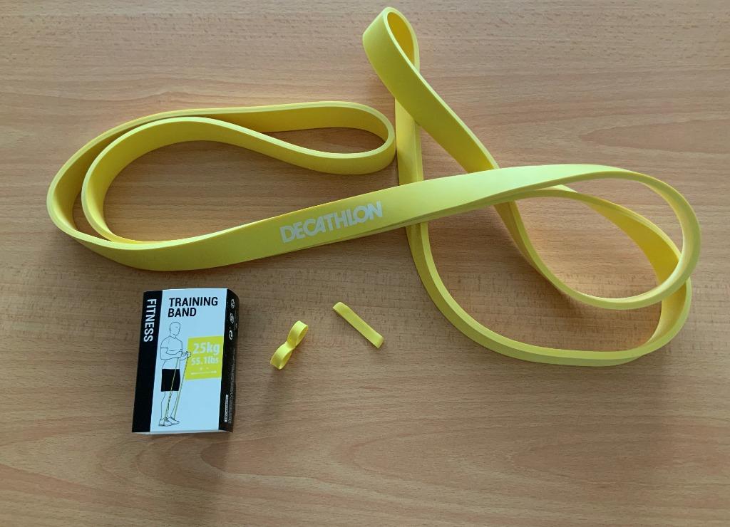 Decathlon yellow resistance band clearance