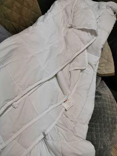 Degrees of comfort weighted blanket