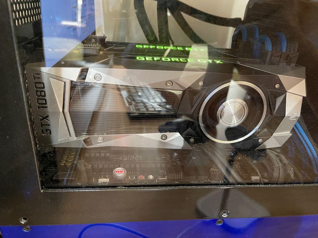 Dual 1080 ti founder edition FE Computers Tech Parts Accessories Computer Parts on Carousell